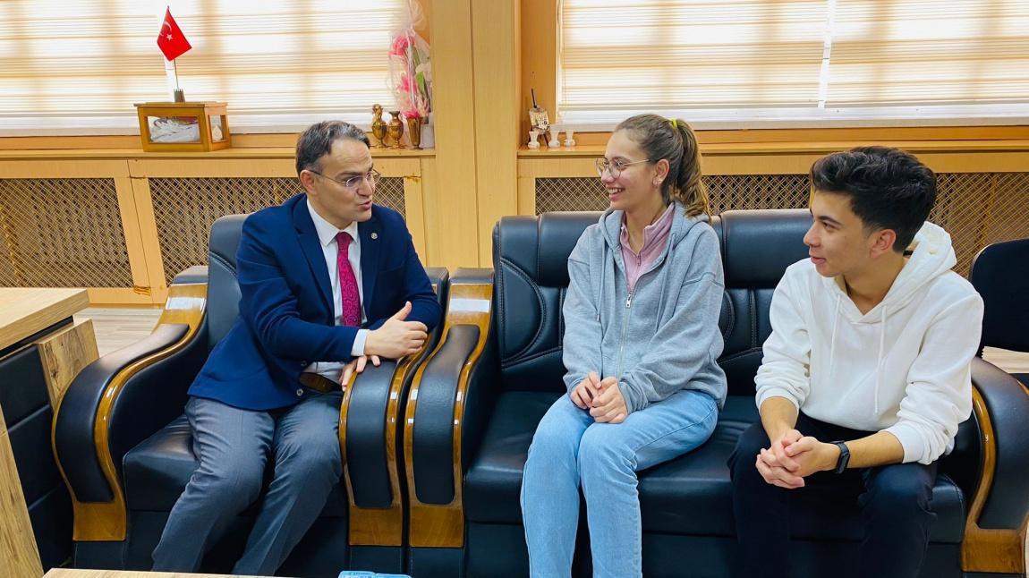 MEB Daire Başkanı Sayın Mustafa KIŞAN'ın Okulumuza Ziyareti