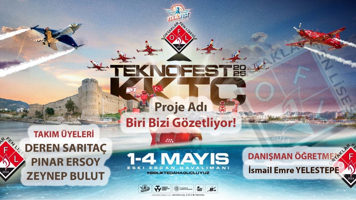 TEKNOFEST 2025 KKTC de Sosyal İnovasyon Kategorisinde 1 Projemizle Yarı Finaldeyiz