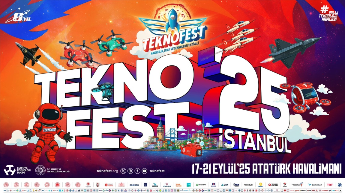 YİNE TEKNOFEST 2025 İSTANBUL FİNALLERİNDEYİZ! 